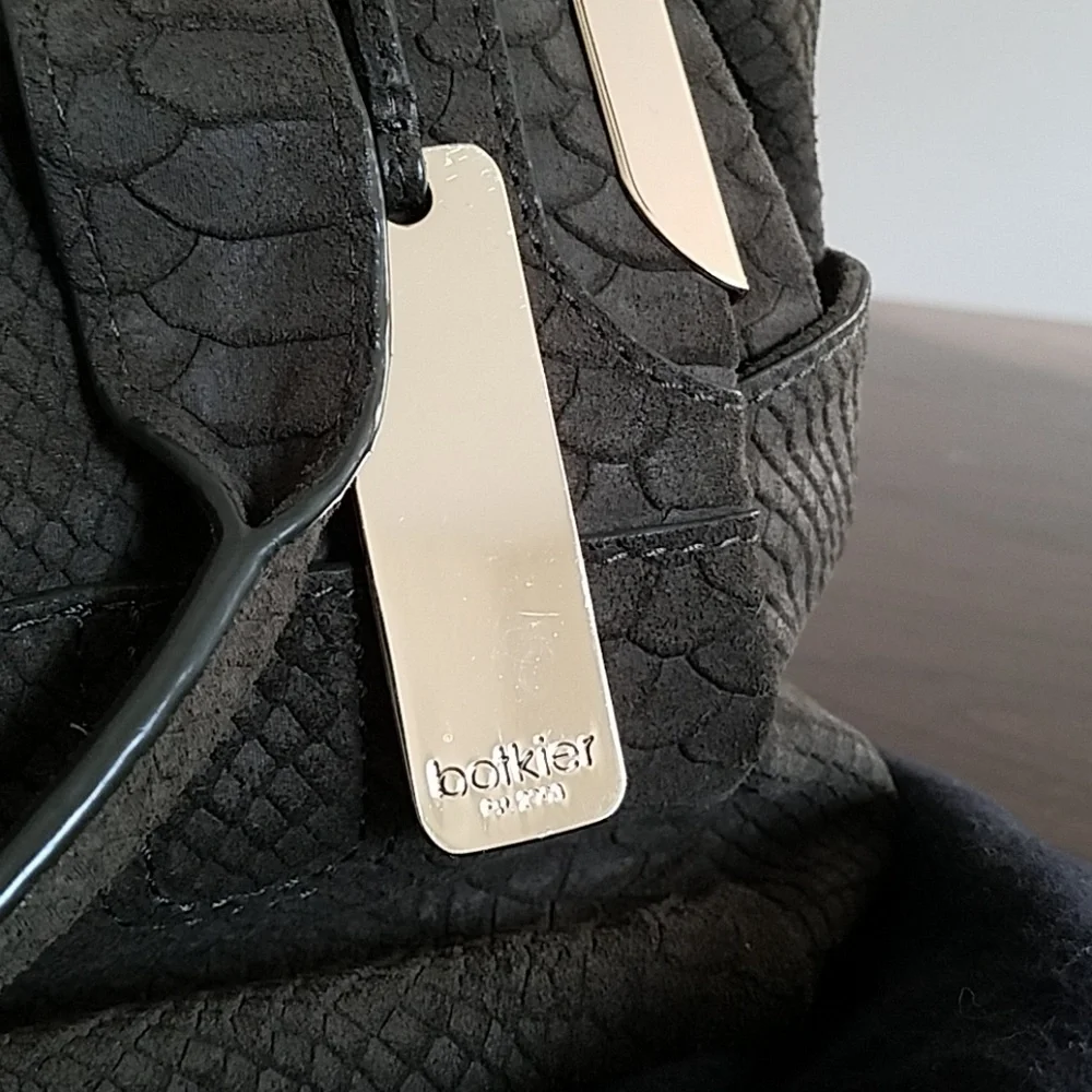 Botkier Misha Satchel snake embossing olive Bag Purse